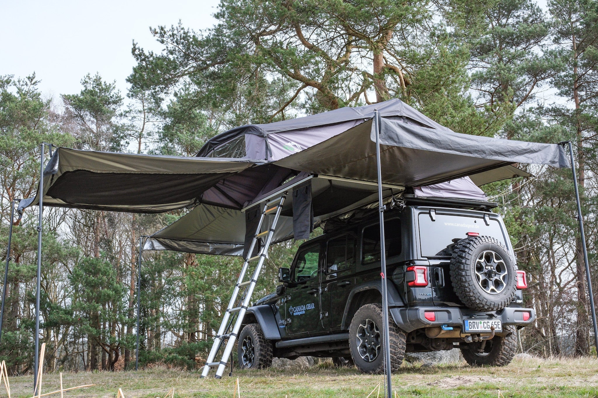 Dachzelt fr Jeep Wrangler kaufen  Offroad-Ready mit Canada Gear  Canada  Gear