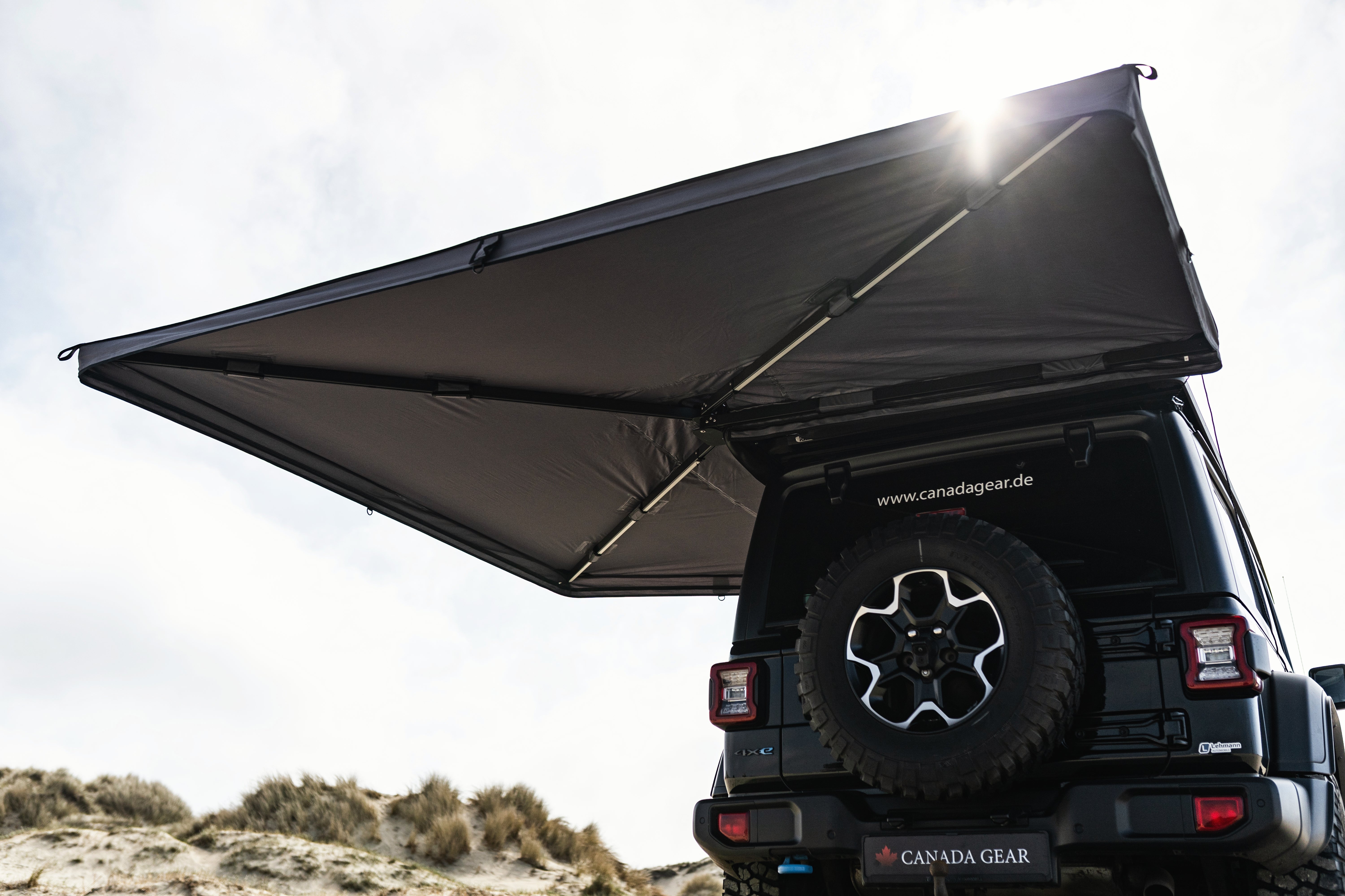 GEAR ROCK 270° Markise (Freitragend) Rechte Seite – Canada Gear