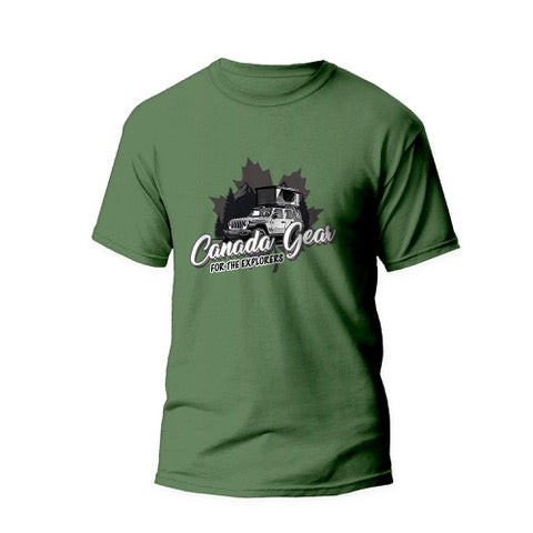 t shirt tent Canada Gear T-Shirt "Roof Tent" (Men)