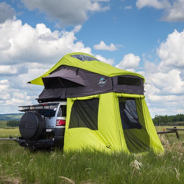 dachzelt mit großem vorzelt Treeline Tamarack Vorzelt – Canada Gear