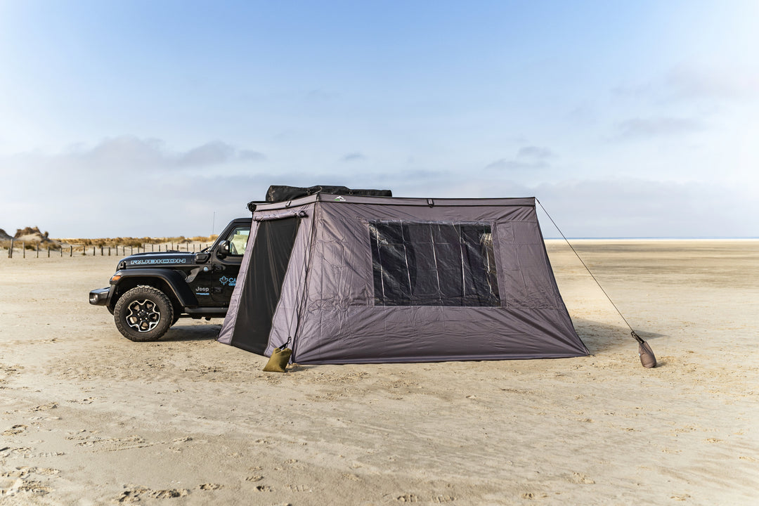 camping zubehör markise GEAR ROCK Markisenvorzelt für 270° Markise – Canada Gear