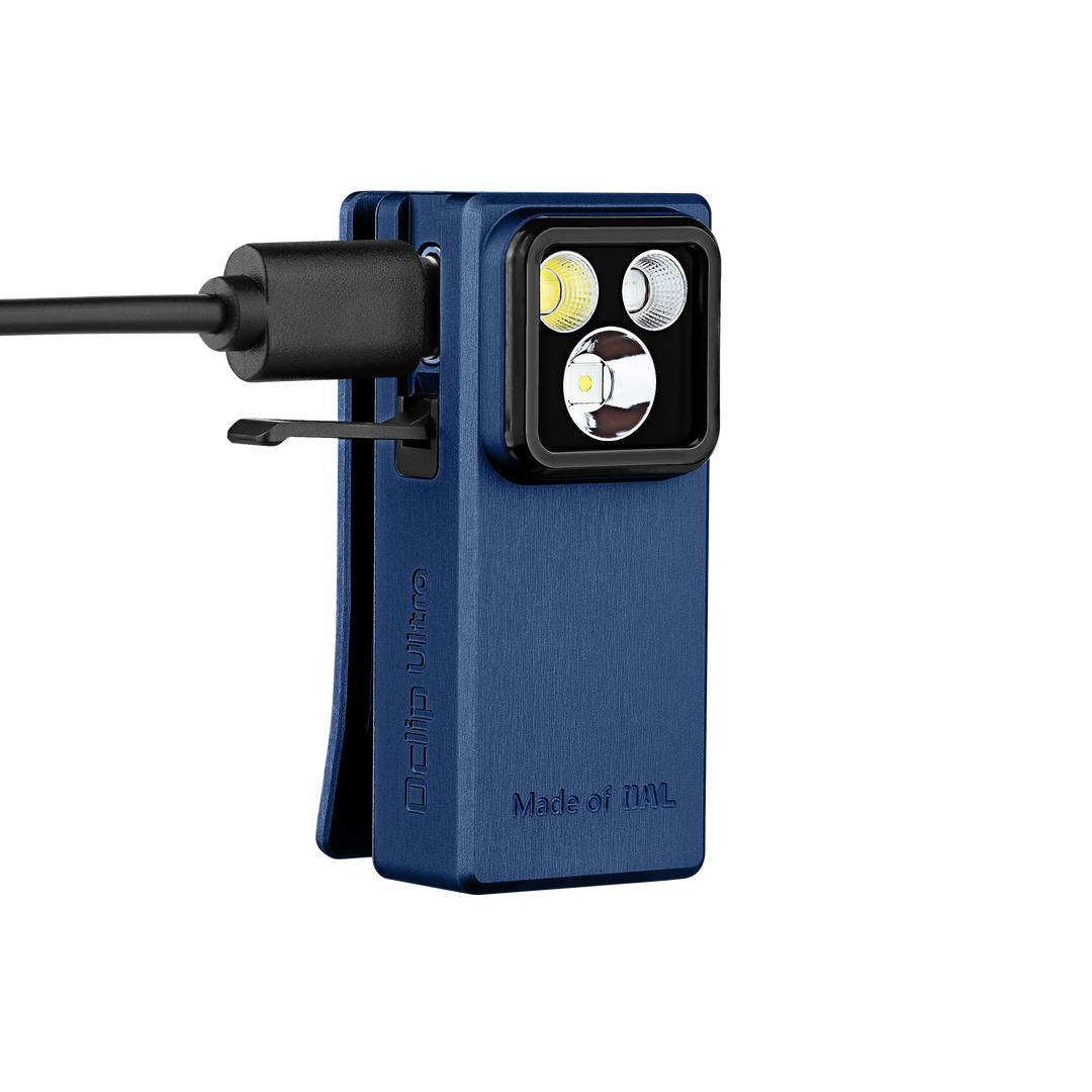 Olight Oclip Ultra - Multifunktionales Cliplicht mit reinem UV-Licht