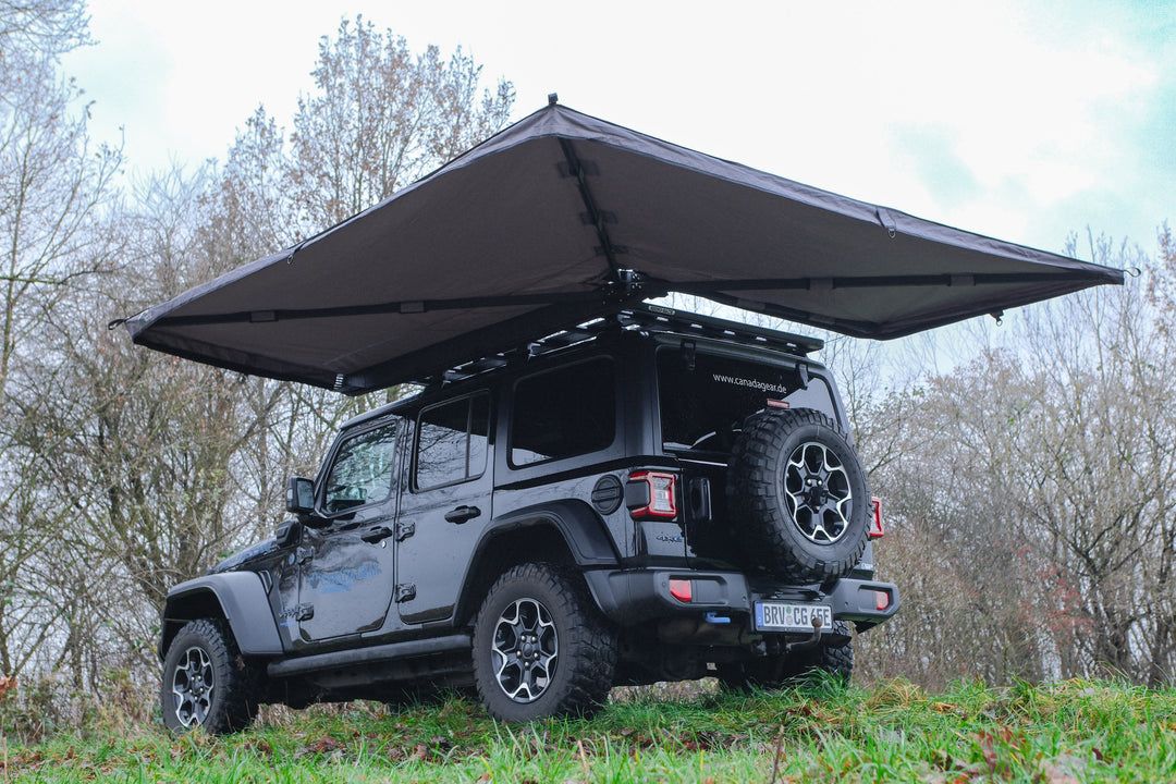 defender markise 270 GEAR ROCK 270° Markise (Freitragend) Linke Seite – Canada Gear