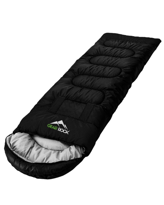 GEAR ROCK Outdoor Schlafsack (Deckenform) 75 x 210cm