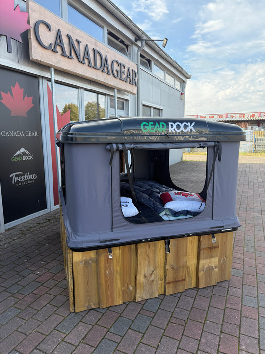 Abverkauf Saison 2025: Dachzelt GEAR ROCK Kootenay X-Large (Ausstellungsstück)