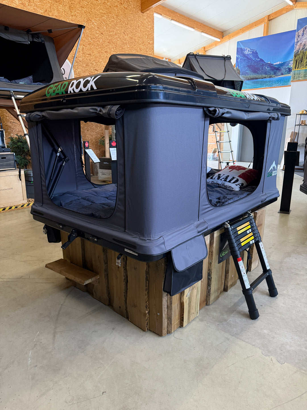 Abverkauf Saison 2025: Dachzelt GEAR ROCK Kootenay (Ausstellungsstück)