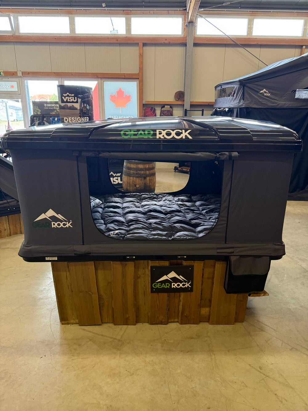 Abverkauf Saison 2025: Dachzelt GEAR ROCK Kootenay (Ausstellungsstück)
