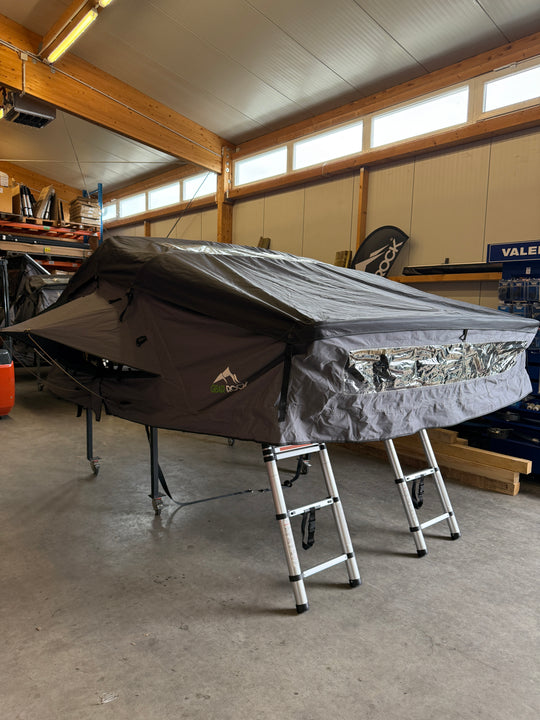 Abverkauf Saison 2025: Dachzelt GEAR ROCK Chilkat 220 (Ausstellungsstück)