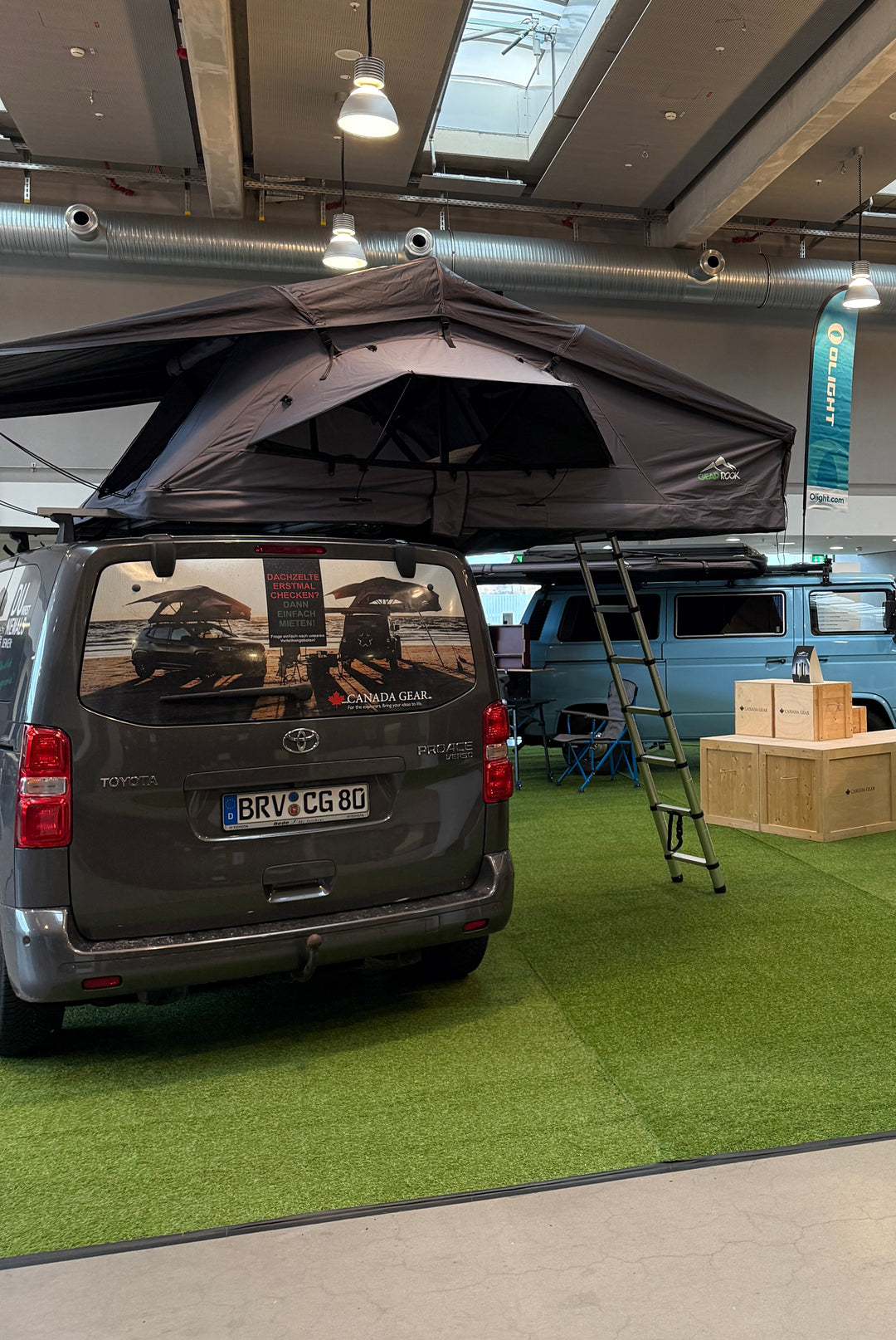 Dachzelt GEAR ROCK Chilkat 180 (Messedachzelt)