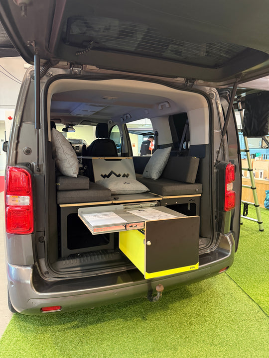 VISU Sitka Plus Camping Modul Ausstellungsstück (Toyota ProAce, Citroen Spacetourer, Peugeot Expert, Mercedes V-Klasse u.a.)