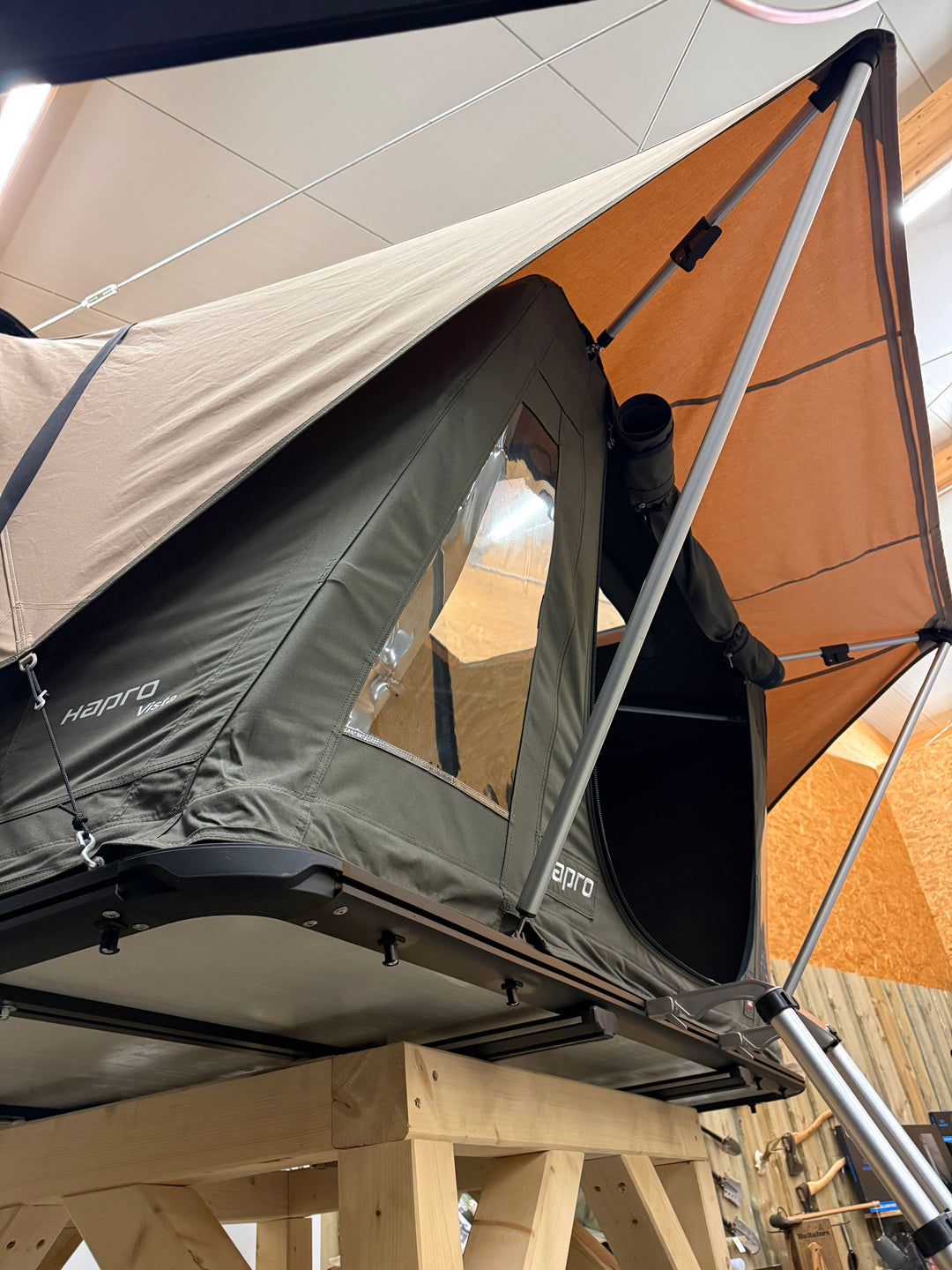 zelte ausstellungsstücke Dachzelt Hapro Vista L (Ausstellungsstück) – Canada Gear