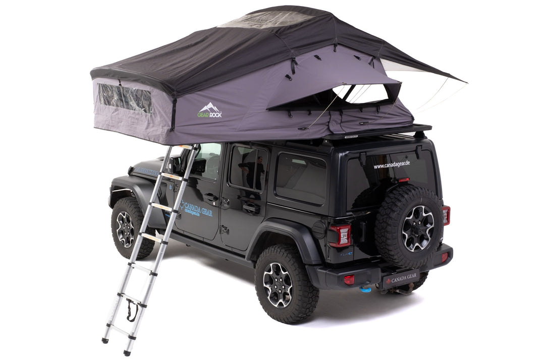 Abverkauf Saison 2025: Dachzelt GEAR ROCK Chilkat 140 (Ausstellungsstück)