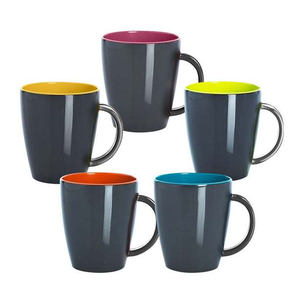 Gimex “Grey Line” mug with handle