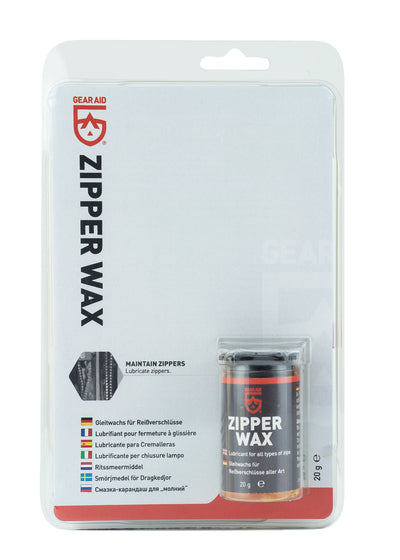 Gear Aid "Zipper Wax" Reißverschluß Pflege