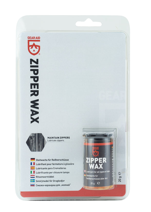 Gear Aid "Zipper Wax" zipper care