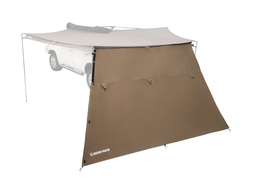 Rhino Rack side panel for Batwing awning (2.5m) closed