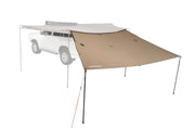 Rhino Rack side panel for Batwing awning (2.5m) closed