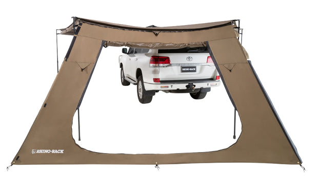 Rhino Rack side panel for Batwing awning (2.5m) with large opening