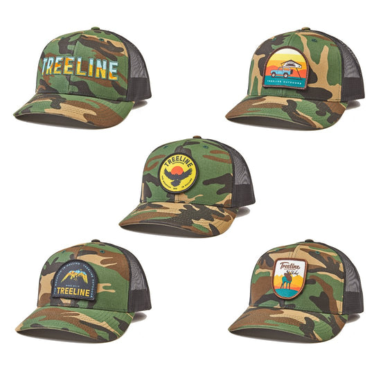 Treeline Camo-Trucker Cap