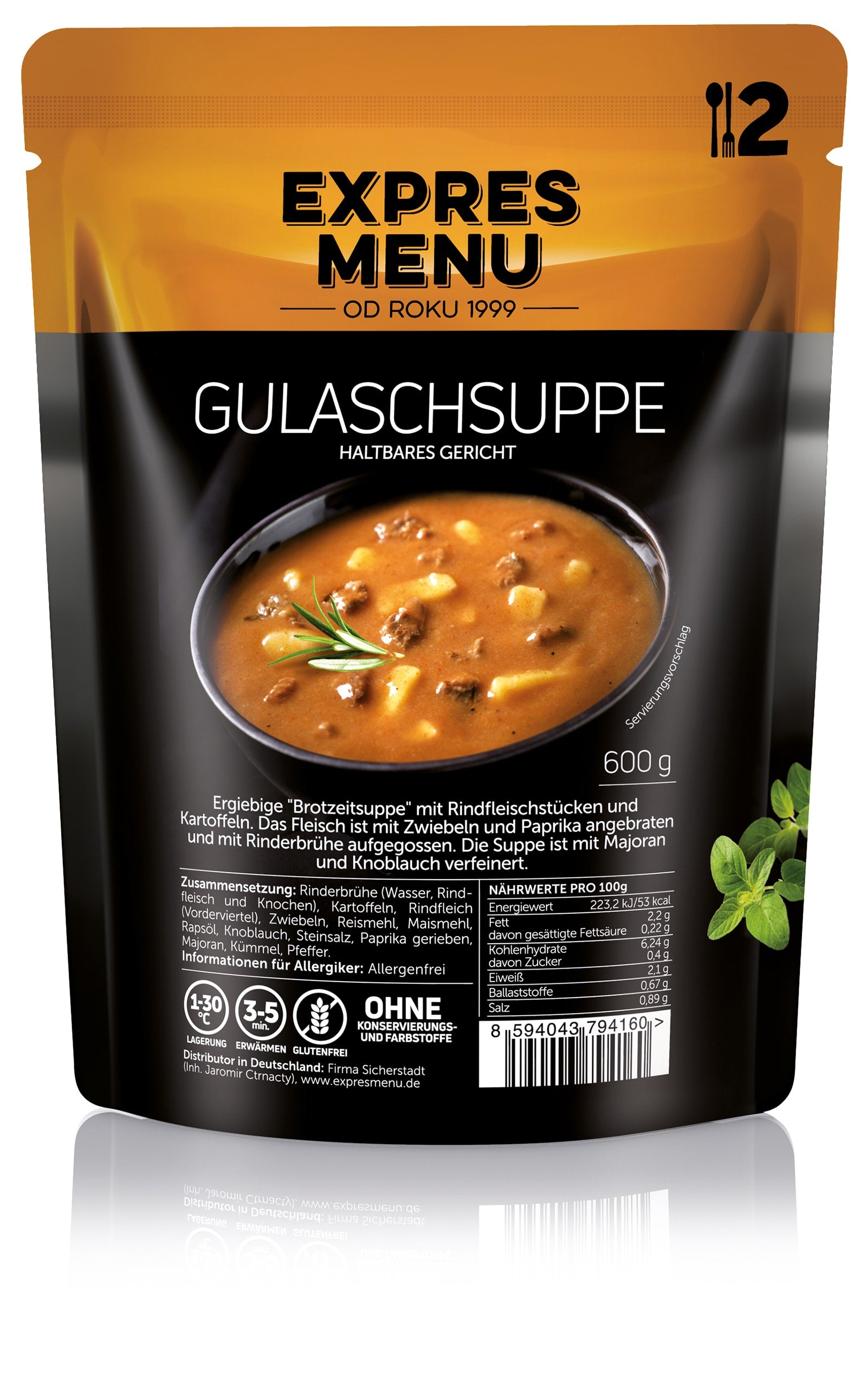 Express Menu Soup 2 portions – Canada Gear