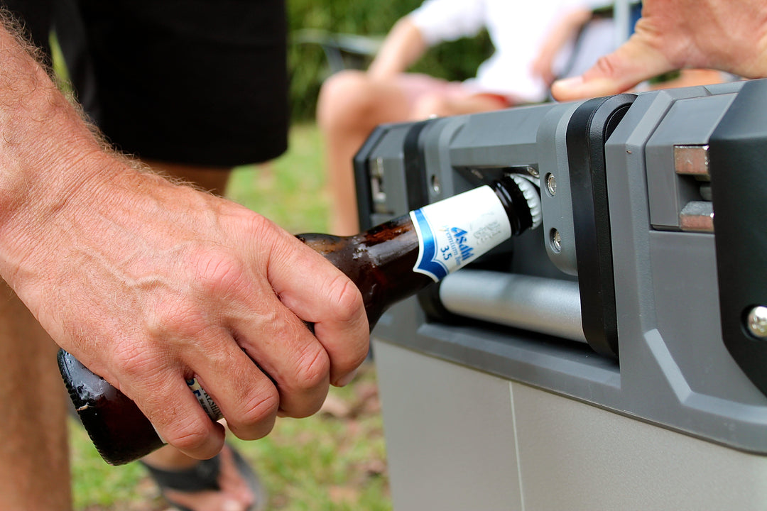 myCOOLMAN The Explorer - Tragbare Zweizonen Kompressorkühlbox-/Gefrierbox 53 Liter