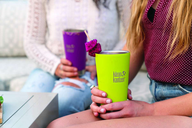Klean Kanteen Tumbler - insulated cup with drinking straw