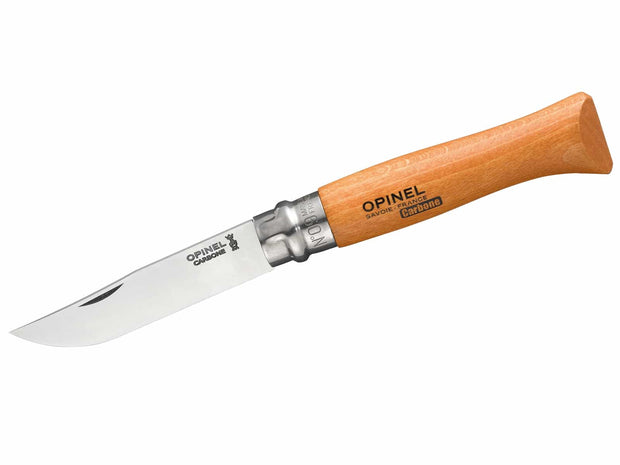 Opinel pocket knife No 09, beech, carbon