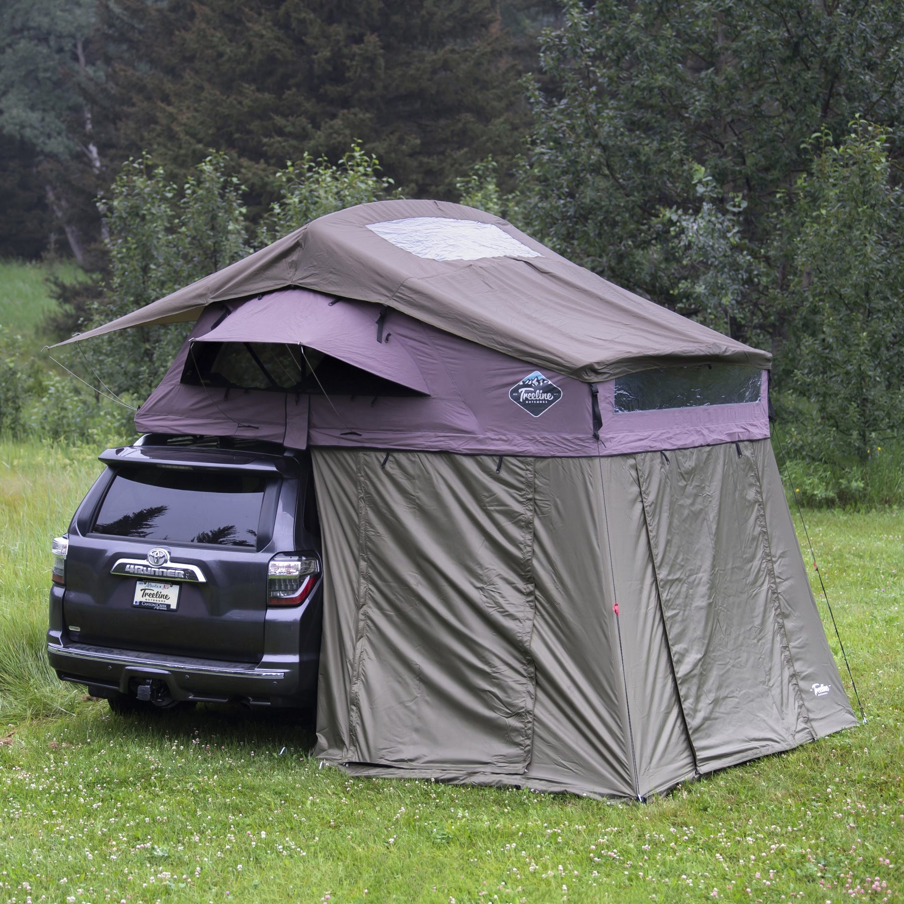 dachzelt treeline Treeline Redwood Vorzelt (3-Öffnungen) – Canada Gear