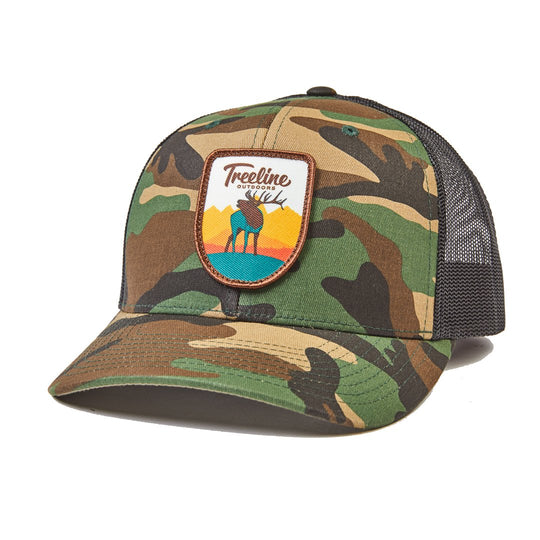 Treeline Camo-Trucker Cap