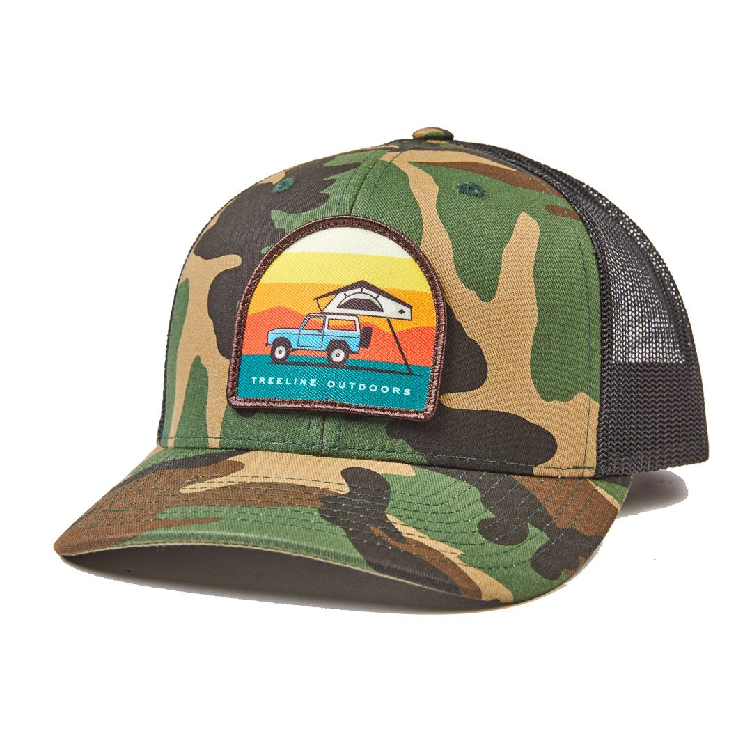 Treeline Camo-Trucker Cap