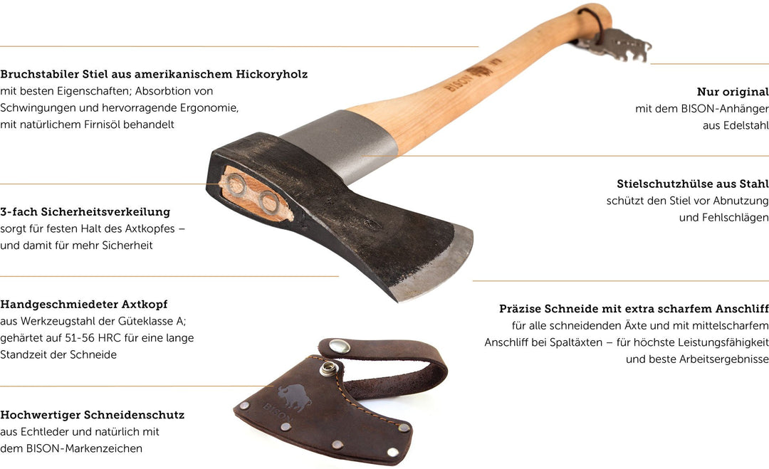 Adventure Gear - Bison 1879 Oberharzer Axt