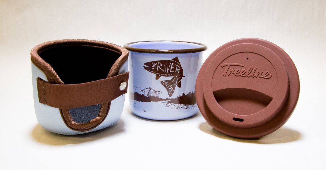 Adventure Gear - Treeline Emaille Tasse