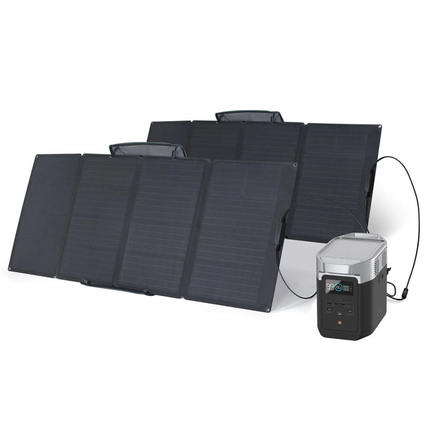 EcoFlow Delta 2 + 160W Portable Solar Panel