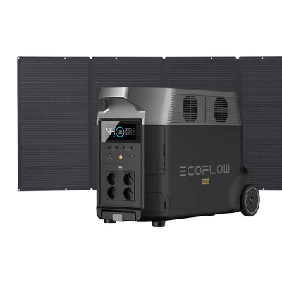 EcoFlow Delta PRO + 400W Portable Solar Panel