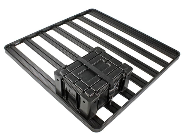 Fastening strap for storage boxes (lockable)