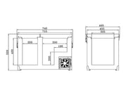 SnoMaster Kühl- und Gefrierbox CL56D